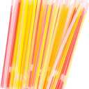 Milisten 100pcs Glow Sticks Set Colorful Bracelets for Parties Diy Decorations for Camping Year Eve and Carnival Celebrations