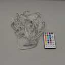 Minetom Color Changing Star String Lights - 23 ft 50 LED Ramadan Decorations Star Fairy Lights with Remote and Timer, 16 Colors and 7 Modes, USB Powered String Lights for Bedroom Party Indoor Decor