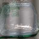 R-kay Blue Plastic Plates - 32 Count - 16 Dinner, 10 Inch & 16 Salad/Dessert, 7 Inch Party Plates - Heavy Duty, Disposable (Blue and White)