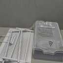 SIMPLE HOUSEWARE 2 Tier Sliding Cabinet Basket Organizer Drawer, White