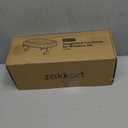 Zakkart SnugCloud Cat Window Perch with 4-Sided Bolster - Orthopedic Cat Hammock for Window Sill - Solid Hardwood & Metal Frame - Window Seat for Pets (Natural Color Wood w/White Bed, Medium) (Medium (22"x15"))