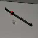 100% Metal Stand Mixer Attachment Holder  Premium Heavy-Duty Organizer with 4 Hooks, for Storage and Organizing Your 4.5qt, 5qt Kitchen Aid Attachments