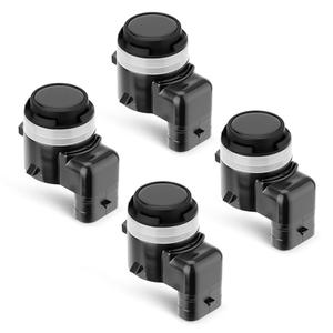 4Pcs Reverse Parking Assist Sensor Compatible with Dodge Durango 23-24 Jeep Gladiator Wrangler 2020-2024 Ram 1500 2500 3500 2019-2024 Pacifica Replace 6MK25TZZAA CH1078100 Front Rear Backup Sensor PDC