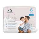 Amazon Brand - Mama Bear Plush Protection Diapers - Size 6, 25 Count, Hypoallergenic Premium Disposable Baby Diapers, White and Cloud Dreams 4 Pack