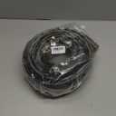 Floor Cord Cover 10Ft Heavy Duty PVC Floor Cable Protector Electric Cord Hider Cable Management Floor Strip Extension Cord Covers Cable Raceway for Wires on Floor Inner Channel 1.36" W x 0.43" H