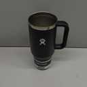 Hydro Flask 40 Oz Travel Tumbler with Handle, Lid and Straw - Insulated Stainless Steel in Black
