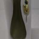 Ceramic Olive Oil Dispenser with Self-Closing Gold Spout - 530 ML Capacity Matte Green Ceramic Oil Dispenser for Kitchen - Leak Proof EVOO Dispensing Bottle - Stylish, Ergonomic, Durable, Easy Pour