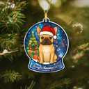 French Bulldog Christmas Ornament 2025  Frenchie Ornament for Christmas Tree, French Bulldog Gifts for Women, Dog Lovers Holiday Decoration