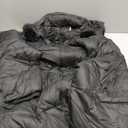 Women's Plus Size Down Coat| Waterproof, Windproof, Detachable Hood, Flannel Lined (4X, Black)