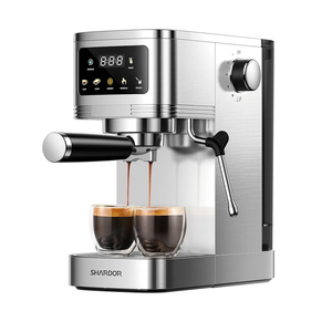 SHARDOR Espresso Machine 20 Bar, Professional espresso machine with milk frother and Touchscreen, Expresso Coffee Machines with Adjustable Temperature,for Cappuccino, Latte