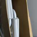 Drive Medical 11148-1 Folding Steel Bedside Commode Chair, Portable Toilet, Supports Individuals Weighing Up To 350 Lbs, with 7.5 Qt. Bucket and 13.5 Inch Seat, Grey