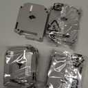 Labelife M-K231 PTM95 Label Tape Replace for Brother M Tape P Touch M-K231S M231 MK231 M-231 12mm 0.47 Inch for Brother PTouch PT-M95 PT-65 PT-80 PT-70 PT-45 PT-90 Label Makers, Black on White, 4 Pack