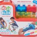 Goliath Jelly Blox Creative Kit | Includes 20 Blocks | Toddler & Preschool Building Blocks Kids Can Squeeze, Stretch, Squish | Safety Tested & Ouch-Free | Tactile, Sensory Play Toy for Ages 2+