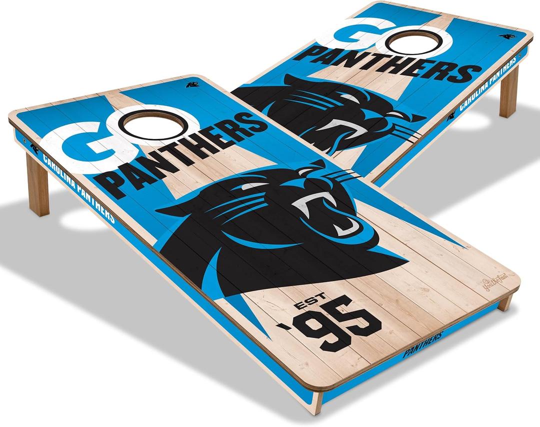 YouTheFan NFL 2 x 4 Professional Wood Cornhole Game