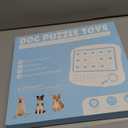 DUDULOVY Dog Puzzles for Smart Dogs, Level 3 Interactive Dog Treat Puzzle for Iq Training, Dog Puzzle Toy for Large Medium Small Dogs with Squeaky Dog Button Design