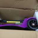 6KU Kids Scooter with Adjustable Height, Toddler Scooter with Widened Flash Wheels, Ages 3-8, Lean to Steer (Yellow)