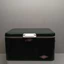 Coleman Vintage 54qt Steel Belted Cooler, Keeps Ice Up to 4 Days, 85-Can Capacity Hard Cooler with Drain & Have-A-Seat Lid (Green)