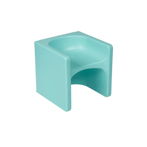 ECR4Kids Tri-Me 3-In-1 Cube Chair, Kids Furniture, Aqua