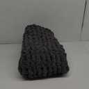 L'AGRATY Chunky Knit Blanket Throw - Soft Chunky Throw Blanket 30x40: 100% Hand Kintted Chenile Crochet Throw Blanket for Couch - Large Cable Knit Chunky Blanket for Home Decor(Dark Grey) 