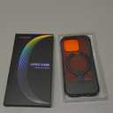 TORRAS Ostand Q3 Air for iPhone 15 Pro Case with 360 Magnetic Stand, Fit for MagSafe, Mil-Grade Drop Tested, Camera Control Button, Shockproof Phone Case for iPhone 15 Pro 6.1", Shadow Black