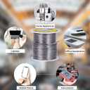 DTS Solder Wire Tin Lead 40/60 Rosin Core 0.062-inch (1.6mm) on Spool, 1 pound - Made in USA | Soldering Wire for Electronics Repair and More