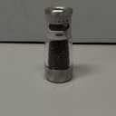 OXO Good Grips Contoured Mess-Free Pepper Grinder, Adjustable Ceramic Grinder with Five Settings, Black Pepper Mill for Home and Kitchen, Spice Tool and Kitchen Gadget (Gray)