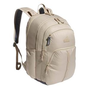adidas Prime Backpack for Work, Travel Bag for Women and Men with Padded Compartment for Laptop, Clay Brown/Onix Grey/2, One Size