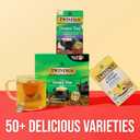 Twinings Pure Green Tea Individually Wrapped Bags, 100 Count (Pack of 1), Smooth & Refreshing, Caffeinated, Enjoy Hot or Iced, 100 Teabags (EXP 07/22/28)