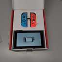Nintendo Switch with Neon Blue and Neon Red Joy-Con - Handheld Gaming Console