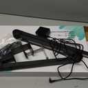 LED Desk Lamp with Clamp, Architect Desk Lamp with Dual Light and Adjustable Swing Arm, Clip-on Eye-Care 4 CCT Modes & 5 Brightness Levels Table Light Modern Computer Lighting for Home Office (Black+Touch)