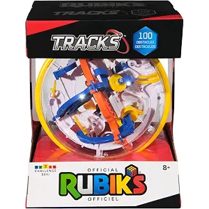 Rubik's Cube Tracks 100 3D Gravity Maze Brain Teaser & Puzzle Game
3D Gravity Maze with 100 Obstacles, Navigate the Ball Through the Track, Problem-Solving STEM Toy, Ages 8 & Up