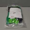 3 x Lime Green Black Silver Balloon Garland Arch Kit - Green Black Balloons Saint Patrick's Day Balloons for Birthday Baby Shower Graduation Soccer Video Game Jungle Safari Party Decorations