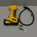 DIYtoolifz 150PSI Tire Inflator Portable Air Compressor: Cordless Air Pump Compatible with Dewalt 20V Battery - Car Tire Pump with Digital Pressure Gauge & LED Light for Auto, Motorcycles(Bare Tool)