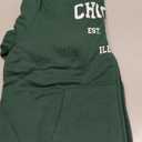 Chicago Illinois Vintage Shamrock Sports Zip Hoodie, M