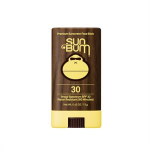 Sun Bum Original SPF 30 Face Stick Sunscreen - Water-Resistant Broad Spectrum Facial Sunscreen with Vitamin E - Hawaii 104 Act Compliant (Without Octinoxate & Oxybenzone) - Travel Friendly - 0.45 oz