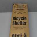 Anti-Theft Bike Storage Shed | Triple-Security Bike Tent: Rugged Lock-Ready Zipper, Rear Metal Anchors, Privacy Mesh | Outdoor Storage Shed | Portable Waterproof Bike Shed | 2 Std Bikes or 1-2 e-Bikes