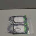 Micro USB Cable Android Charger 6ft 2PACK Compatible with PS4 Charger Cord - High Speed 2.0 USB A Male to Micro USB Nylon Braided Cable for Android Phone