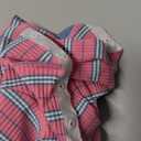 Dog Striped Recovery Suit, Puppy After Surgery Onesie for Female Male Dogs, Dogs Cats Long Sleeve Pajamas Bodysuit, Surgery Abdominal Wound Bandages Clothes, Dog Pant for Shedding Skin Disease (XX-Large, Pink)