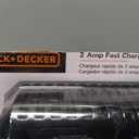 BLACK+DECKER 20V MAX Lithium Battery Charger, 2 Amp (BDCAC202B)