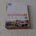 HP Papers | 8.5 x 11 Paper | BrightWhite 24 lb |1 Ream - 500 Sheets| 100 Bright | Made in USA - FSC Certified | 203000R