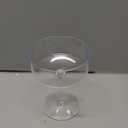 12PCS Plastic Martini Glasses - 10 Oz Disposable Coupe Glasses with Stem - Heavy Duty Margarita Cups for Bars, Cocktails, Whiskey, Parties & Wedding (Clear)