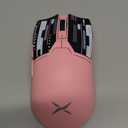 DeLUX M800 Ultra Wireless Gaming Mouse, Nordic 52840 MCU, PAW3395 26000DPI, 1000Hz Polling Rate, Tri-Mode Connection, 55g Lightweight, 120 Hours Endurance (600mAh-Pink)