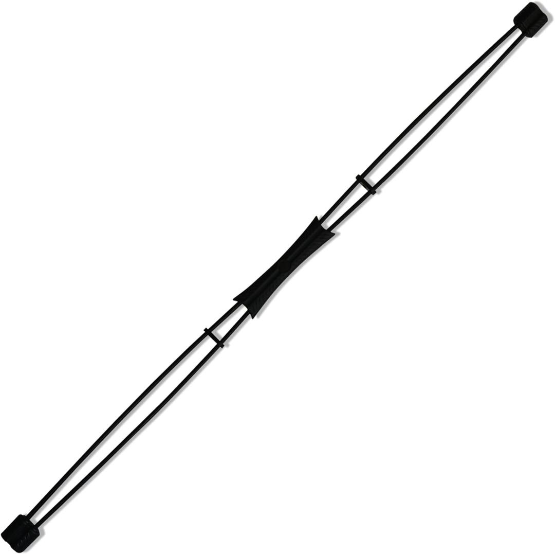 Flexbar for Physical Therapy Shoulder Exercise Equipment TheraBand Flexbar Shoulder Pulleys Rotator Cuff Exercise Equipment (Black)