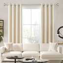 KAMANINA Silver Curtain Rods for Windows 48 to 84 Inches (4-7ft) Heavy Duty Curtain Rods, 7/8 Inch Adjustable Decorative Drapery Rods Set with Modern Finials