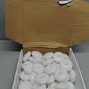 Homemory 48 Pack 3 Flameless Led Floating Candles, 200 Hour White Battery Operate Waterproof Tealights for Cylinder Vases, Centerpieces at Wedding Decor, Party, Pool