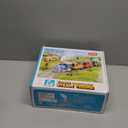 MORECOLL Train Set for Toddlers w/Steam, Music & Lights - First Choo Choo Train for Toddlers, Electric Train Set for Kids, Magnetic Train Toys, Christmas Birthday Gifts for Boys Girls