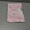 Chinoiserie Christmas Kitchen Towels,Pink Stripes Bow Coquette Christmas Tree Dish Towels,Pink Stripes Christmas Hand Towels for Bathroom Kitchen,Grandmillennial Decor,16x24 Inches