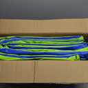 Skywalker Trampolines Pre-Packaged 12 Ft. Round Dual Lime/Blue Lighted Spring Pad (PK5117)