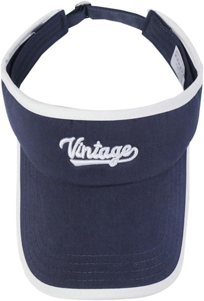 Sport Visors Sun Hat Vintage Letter Print Visors Empty Top Baseball Cap Outdoor Golf Tennis Adjustable for Women Men