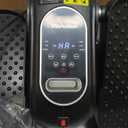 Under Desk Elliptical Machine, Leg Exerciser as Seen on TV While Sitting for Senior with Remote Control, Portable & Quiet Pedal Exerciser with 12 Adjustable Speed, Black